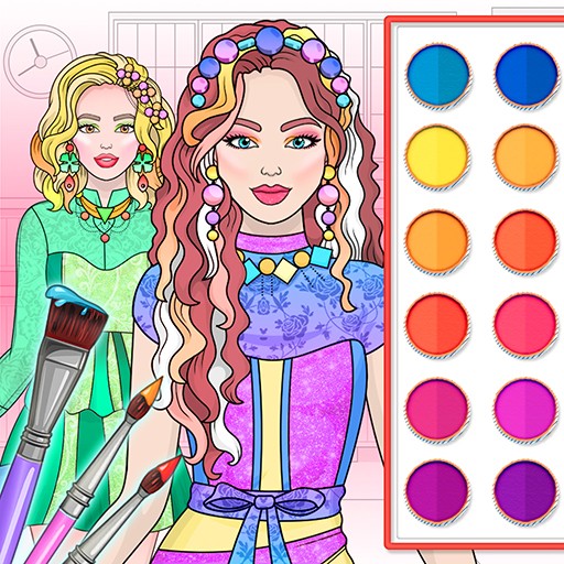 Games like College Girl Coloring Dress Up