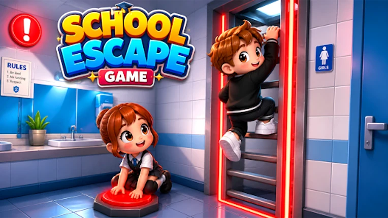 Obby School Escape Game 3d screenshot