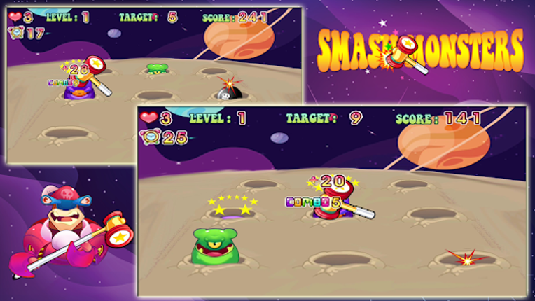 Smash Monsters - Punch Mouse screenshot