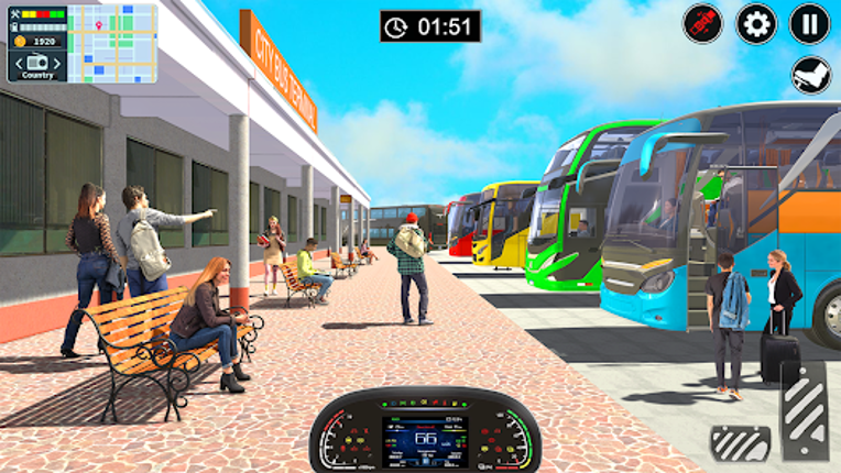 Bus Simulator: Coach Bus Game screenshot