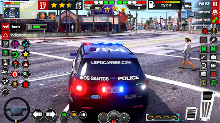 Police Car Chase Game 3D screenshot