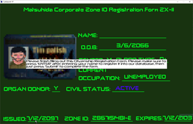 Cyberpunk '97 - Episode 1 - screenshot