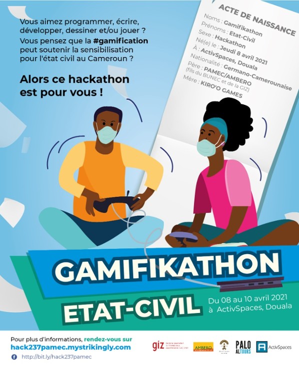 Games like Gamifier l'Etat-Civil au Cameroun !