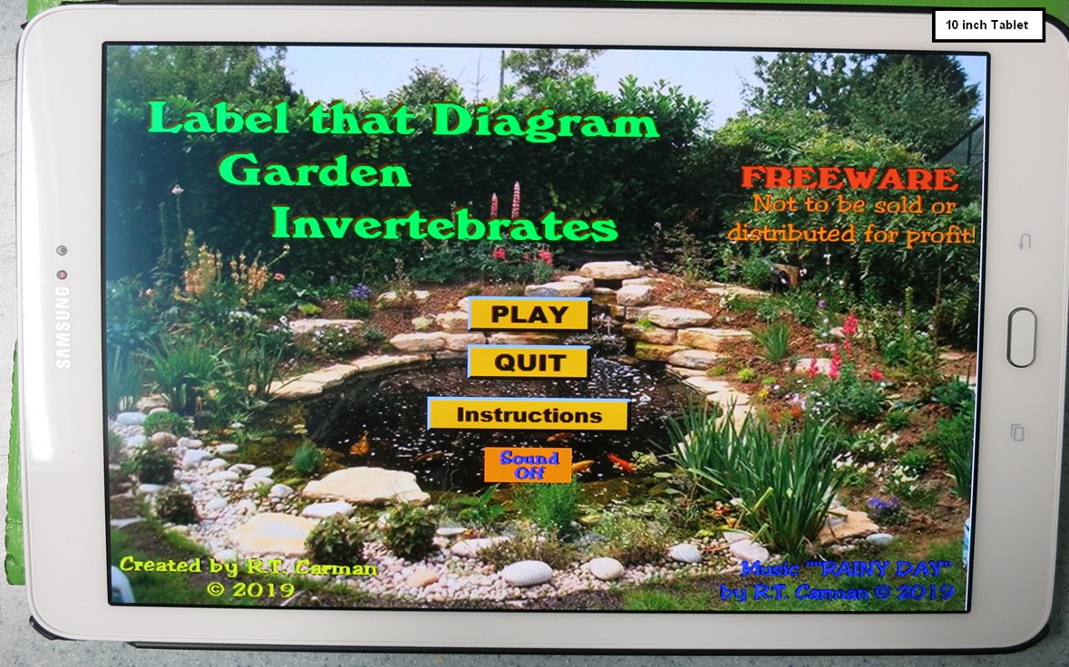 Games like Label that Diagram - Garden Invertebrates