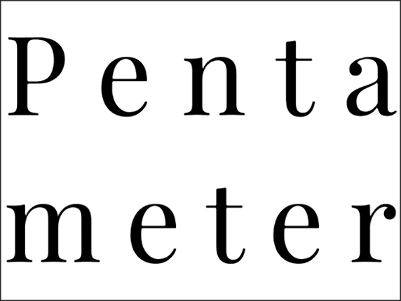 Pentameter Image