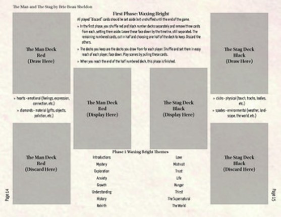 The Man and The Stag Image