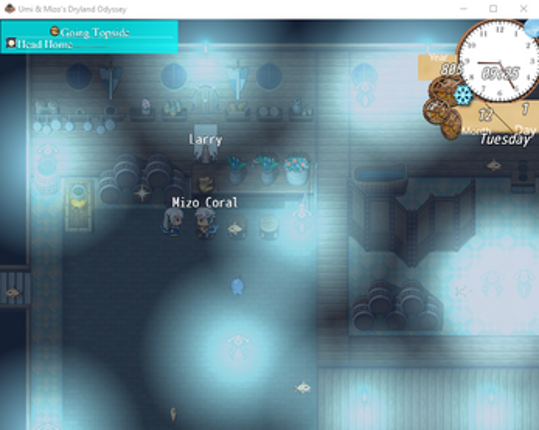 Umi & Mizo's Dryland Odyssey Tech Demo. Image
