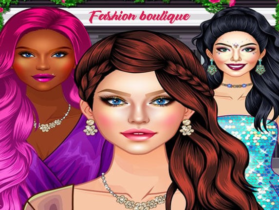 Glam Girl Fashion Shopping - Makeup and Dress-up Image