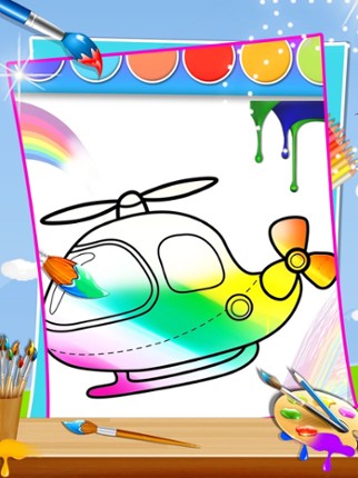Kids Doodle Color Book - Paint &amp; Draw Game Image