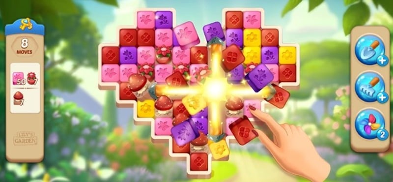 Lily’s Garden: Match & Design screenshot