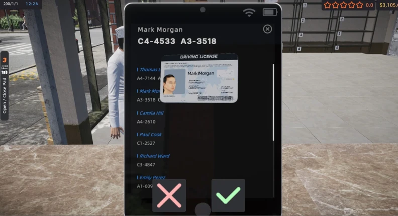 Pickup Point Simulator screenshot