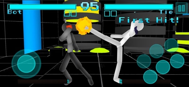 Stickman Fight: Neon Warriors screenshot