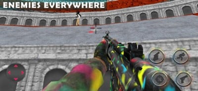 Stickman Paintball Arena Boom Image