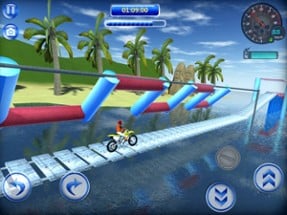 Wipeout Bike Stunts 3D Image