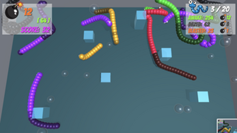 Worm-o-Blast! screenshot