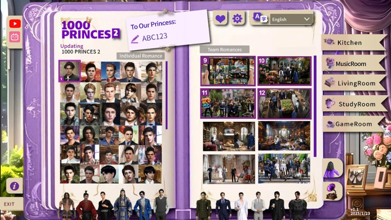 1000 Princes 2: Loving You Is My Duty screenshot