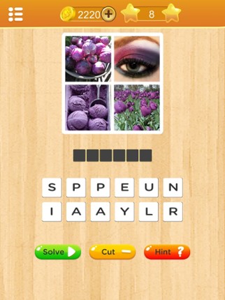 4 pics 1 word quiz: Guess photo puzzles screenshot