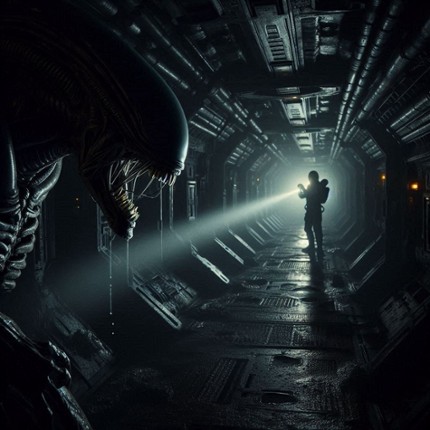 Alien: Aurora - ChatGPT as a point&click adventure engine Image