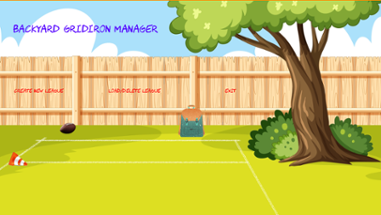 Backyard gridiron manager Image