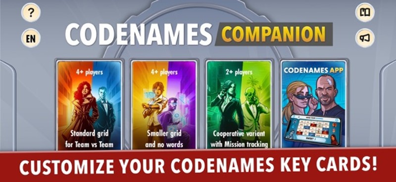 CODENAMES companion Image