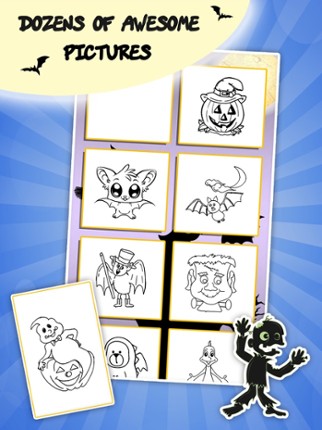 Coloring book : Draw Halloween screenshot