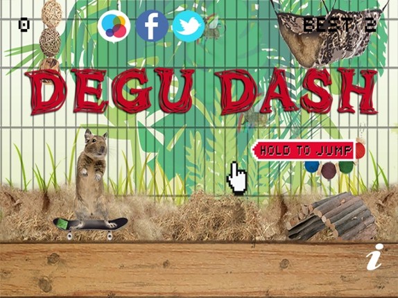 Degu Dash screenshot