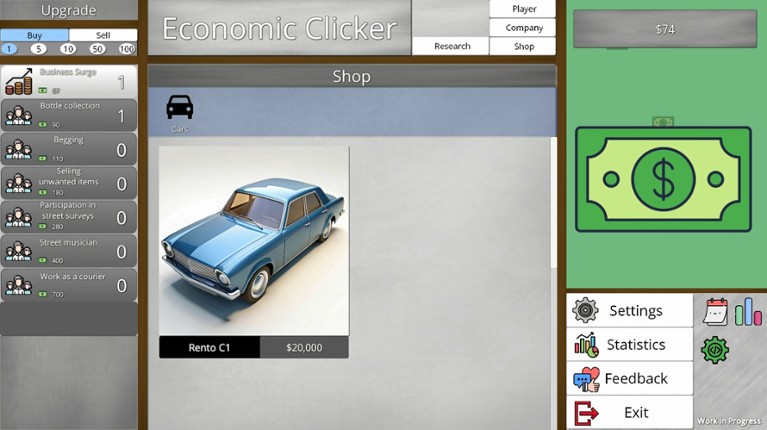 Economic Clicker Image