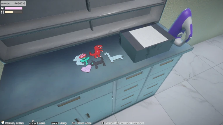 Fuse Beads Simulator ~ Debt Payoff Story screenshot