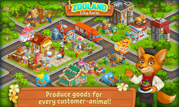 Farm Zoo Happy Day in Pet City screenshot