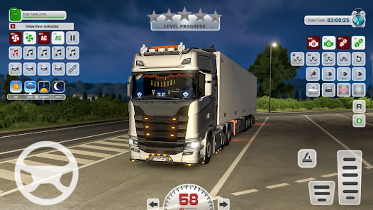 City American Truck Real Game Image