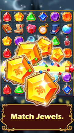 Jewels Mystery: Match 3 Puzzle screenshot