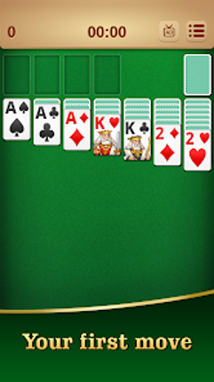 Solitare screenshot