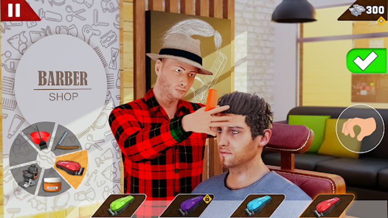 Hair Cut Barber Shop Games Image