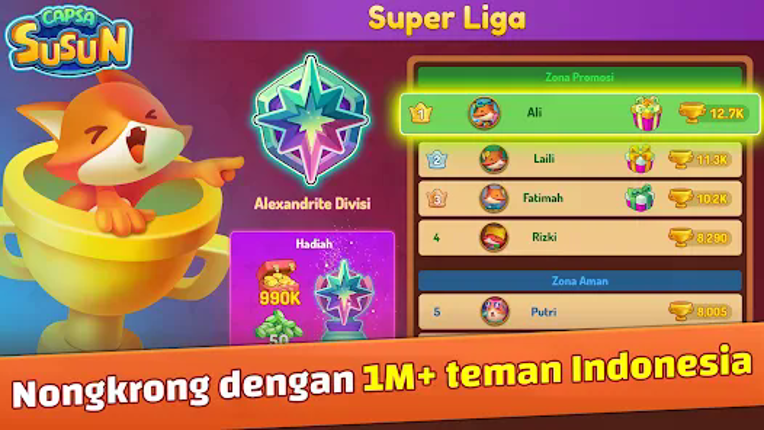 Capsa Susun ZingPlay Remi Kata screenshot