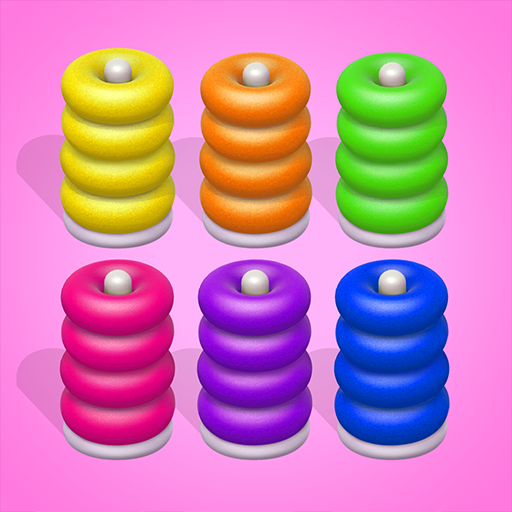 Games like Color Sort 3D — Hoop Stack