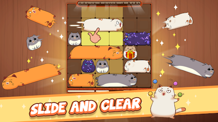 Haru Cats® Cute Sliding Puzzle Image