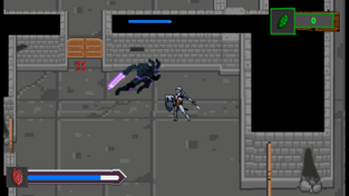 Dungeon with Sword and Shield Image