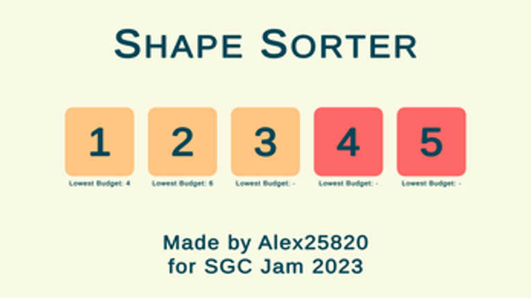 Shape Sorter screenshot