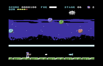 The Last Defender (C64) Image