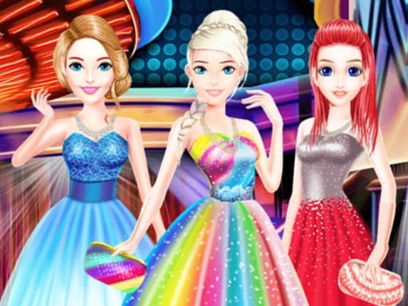 Girls Prom Dress Fashion Game Cover