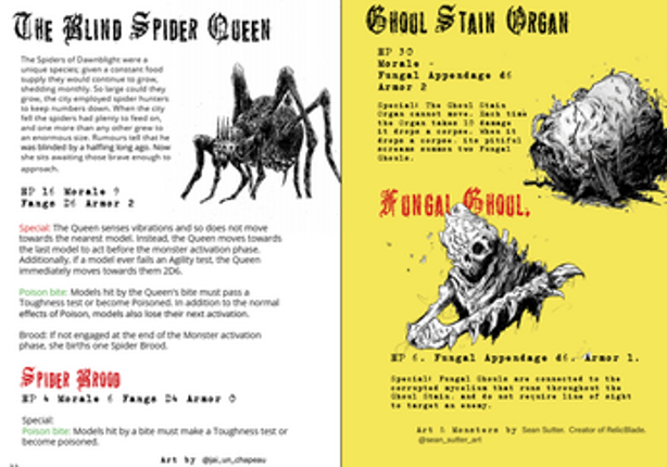 In the Footsteps of the Mad Wizard: Forbidden Psalm - miniatures game, inspired by and compatible with MÖRK BORG. screenshot