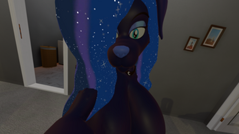 Luna Dog VRChat SDK3 Avatar Image