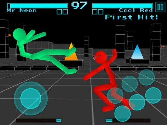 Stickman Fight: Neon Warriors screenshot