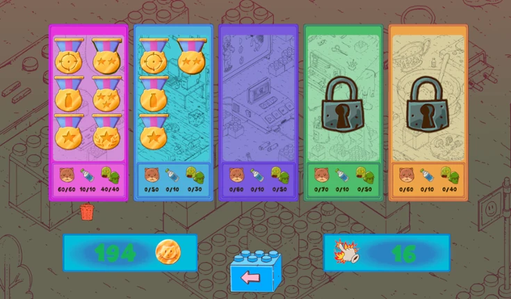 Tiny Cats vs Toys screenshot