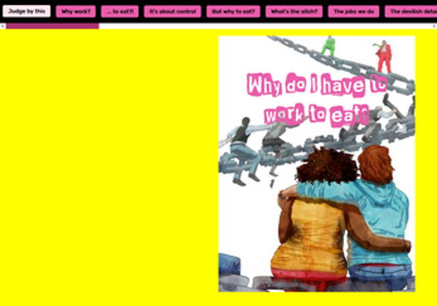 Why do I have to work to eat? Image