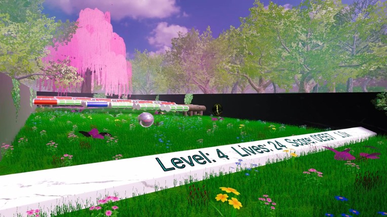 Zen Forest Brick Breaker VR screenshot