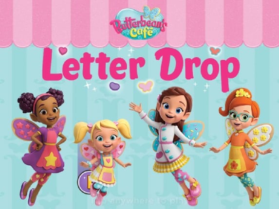 Butterbean Cafe: Letter Drop Game Cover