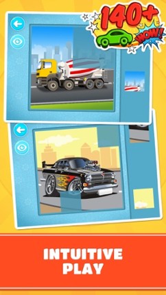 Cars and Vehicles Puzzle : Logic Game for Kids screenshot