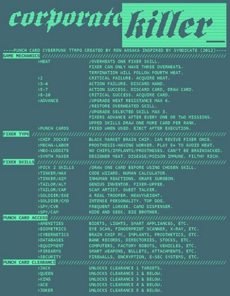 corporateKILLER_ (Game Jam Version) screenshot