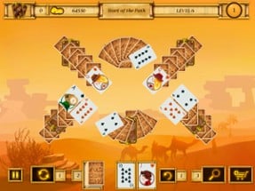 Egypt Solitaire. Match 2 Cards Image